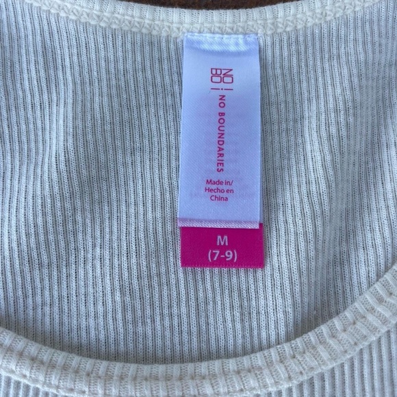 Y2k Boho cream crochet lace trim tank top sz m - Picture 5 of 5